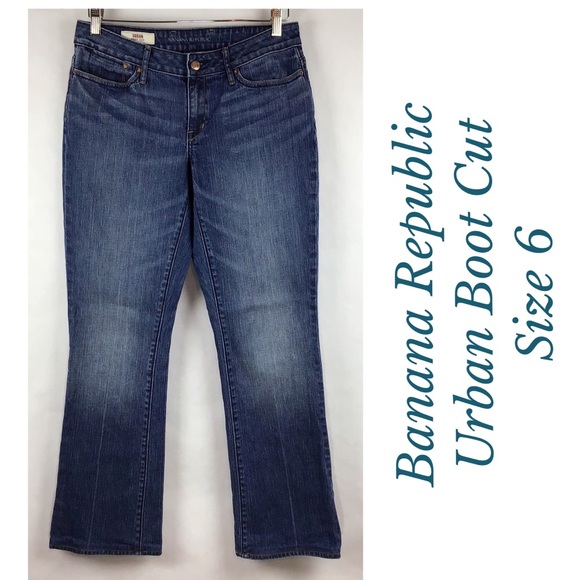 banana republic urban bootcut jeans